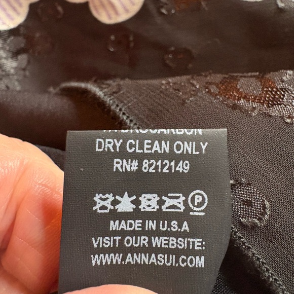 Anna Sui- Midi Floral Dress. Size S - Picture 6 of 8